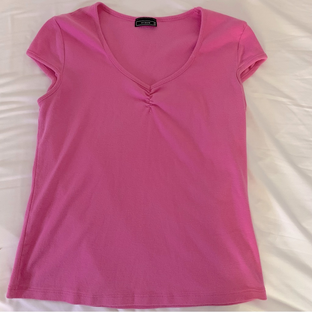 Pink Basic Top